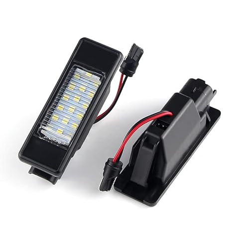 HUYGB Kennzeichenbeleuchtung 2PCS Fit Use For NISSAN Car LED License Number Plate Light Lamp Signal Light Nummernschildbeleuchtung von HUYGB