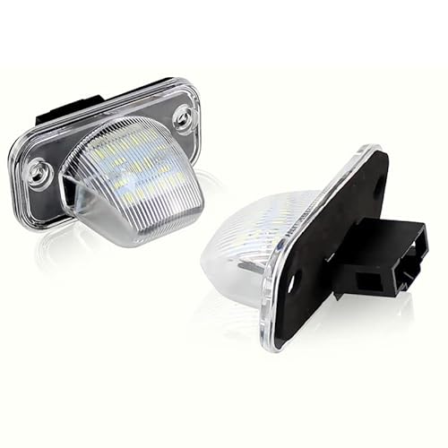 HUYGB Kennzeichenbeleuchtung 2PCS LED License Plate Lights Fit Use For Vw T4 90~03 Nummernschildbeleuchtung von HUYGB