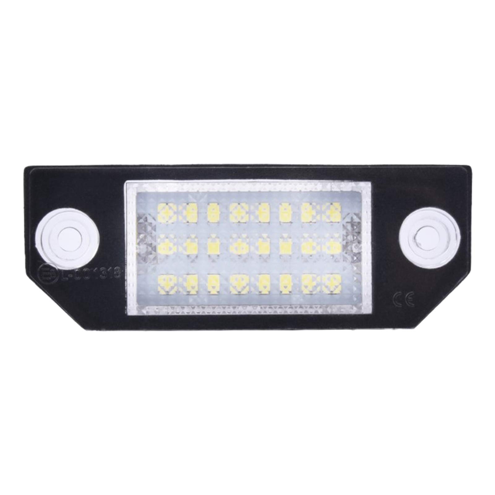 Kennzeichenbeleuchtung 12V Car LED License Number Plate Light Lamps Fit Use For Ford Focus C-Max MK2 2003-2008 License Plate Lamp External Light Bulb White Nummernschildbeleuchtung von HUYGB