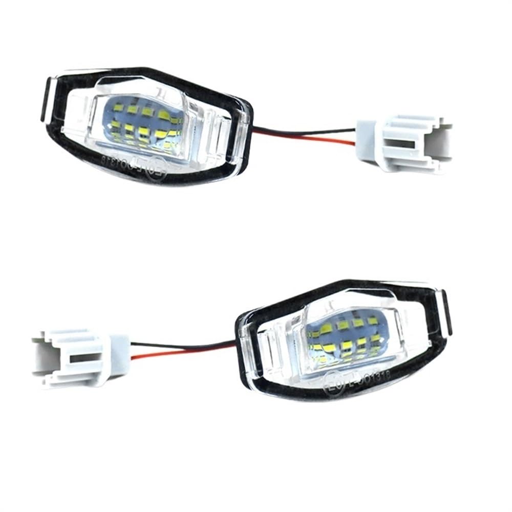 Kennzeichenbeleuchtung White OEM-Fit LED License Plate Light Fit Use For Acura MDX RL TL TSX ILX Fit Use For Honda Civic Accord Odyssey License Plate Light Nummernschildbeleuchtung von HUYGB