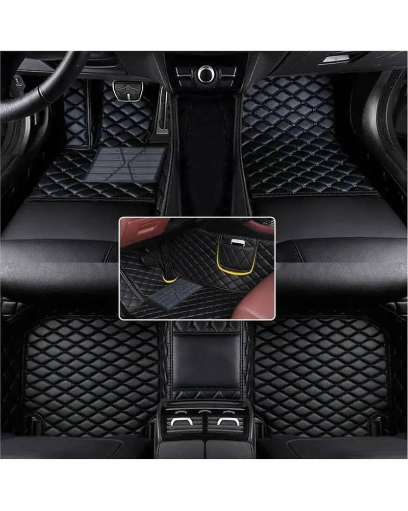 Auto Fussmatte Für 6 GG 2003 2004 2005 2006 2007 Auto Boden Matte Wasserdicht Vollständige Abdeckung Liner Innen Zubehör Autofußmatten(Full Black) von HUYHSD