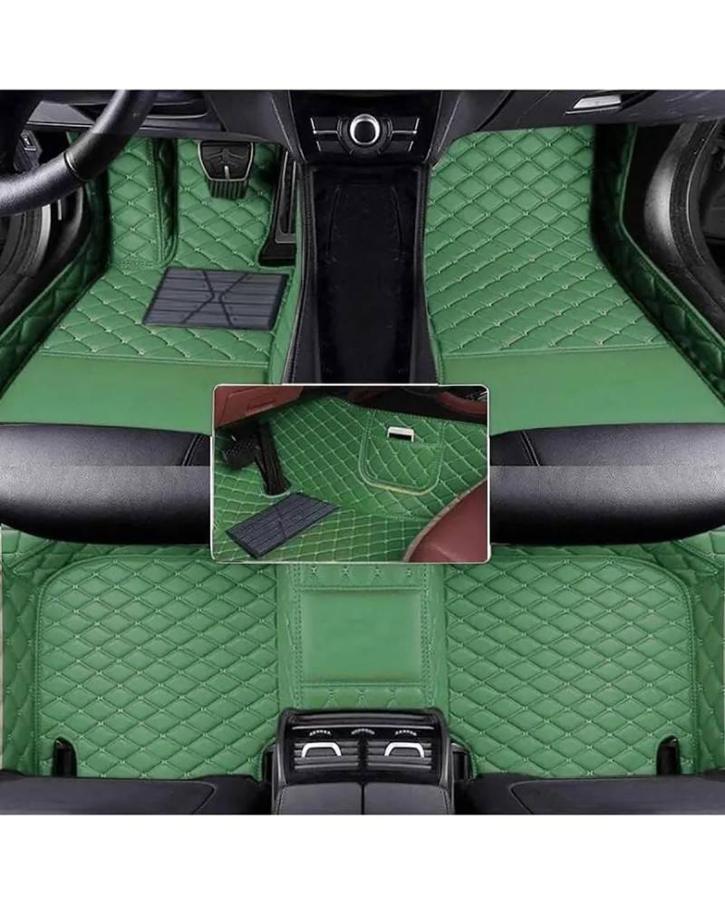 Auto Fussmatte Für 6 GG 2003 2004 2005 2006 2007 Auto Boden Matte Wasserdicht Vollständige Abdeckung Liner Innen Zubehör Autofußmatten(Green) von HUYHSD