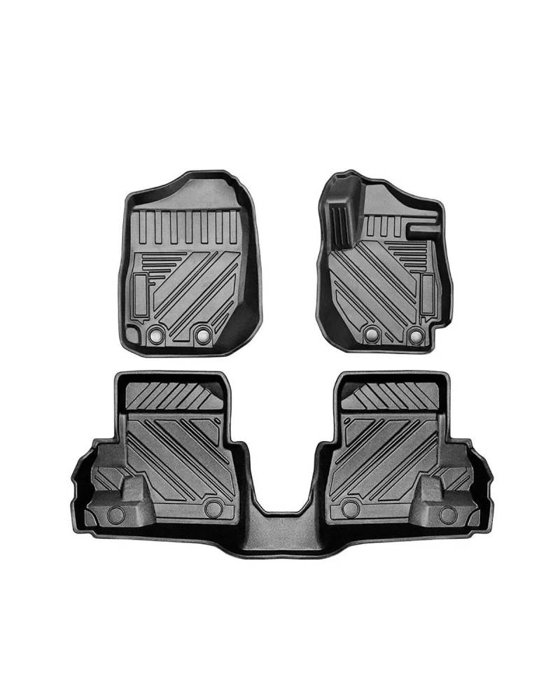 Auto Fussmatte Für Suzuki Für Jimny MK3 MK4 2008-2023 Auto-Fußmatten TPE-Fußmatten Allwetter-Innenausstattung Autofußmatten(for at 19-23 RHD) von HUYHSD