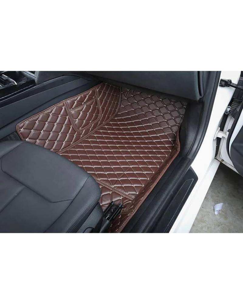 Auto Fussmatte for Prisma 2013 2014 2015 2016 Car Floor Mats Waterproof Full Coverage Liners Car Mats Interior Accessories Autofußmatten(Brown Passenger) von HUYHSD