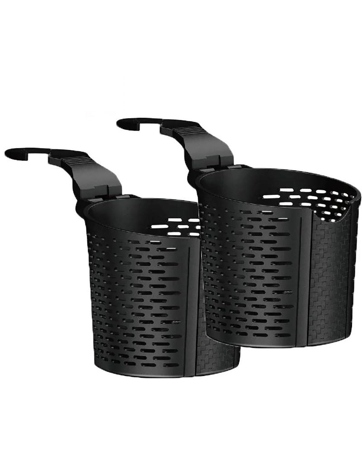 Auto Getränkehalter 1 PC Universal Auto LKW Tür Tasse Halter Fenster Haken Montieren Wasser Flasche Tasse Ständer Auto Innen Liefert Zubehör Auto Getränkehalter für Lüftung(2pcs Black C) von HUYHSD