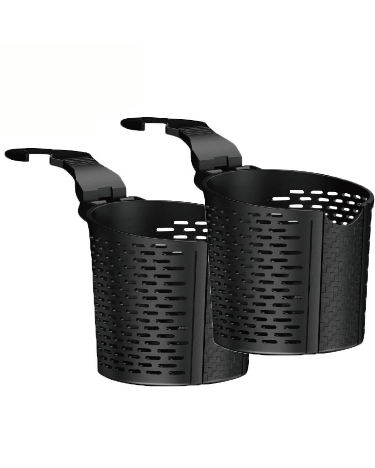 Auto Getränkehalter 2 Stücke Auto Rücksitz Tasse Halter Hängen Montieren Trinken Lagerung Inhaber Auto LKW Innen Wasser Flasche Organisatoren Auto Getränkehalter für Lüftung(2pcs Black C) von HUYHSD