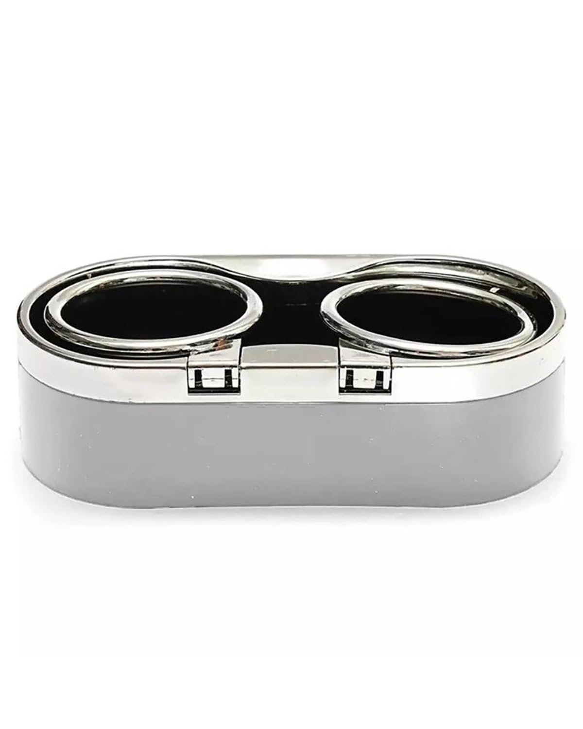 Auto Getränkehalter Dual Cup Holder Auto Getränkeflaschenhalter Ständer Armaturenbretthalterung Autozubehör Großhandel Auto Getränkehalter für Lüftung(Silver) von HUYHSD