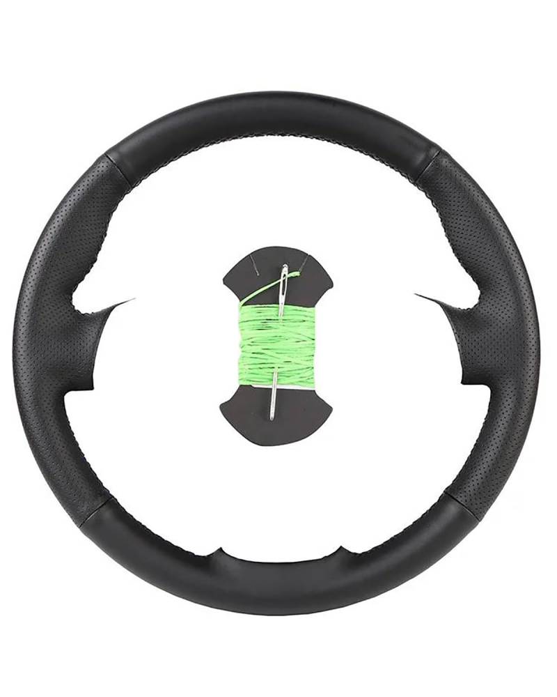 Auto Lenkradbezug Für MX-5 Für MX5 2016 2017 2018 2019 2020 DIY Auto Lenkradbezug Auto Kunstleder Lenkwickel Lenkradabdeckung(Green) von HUYHSD