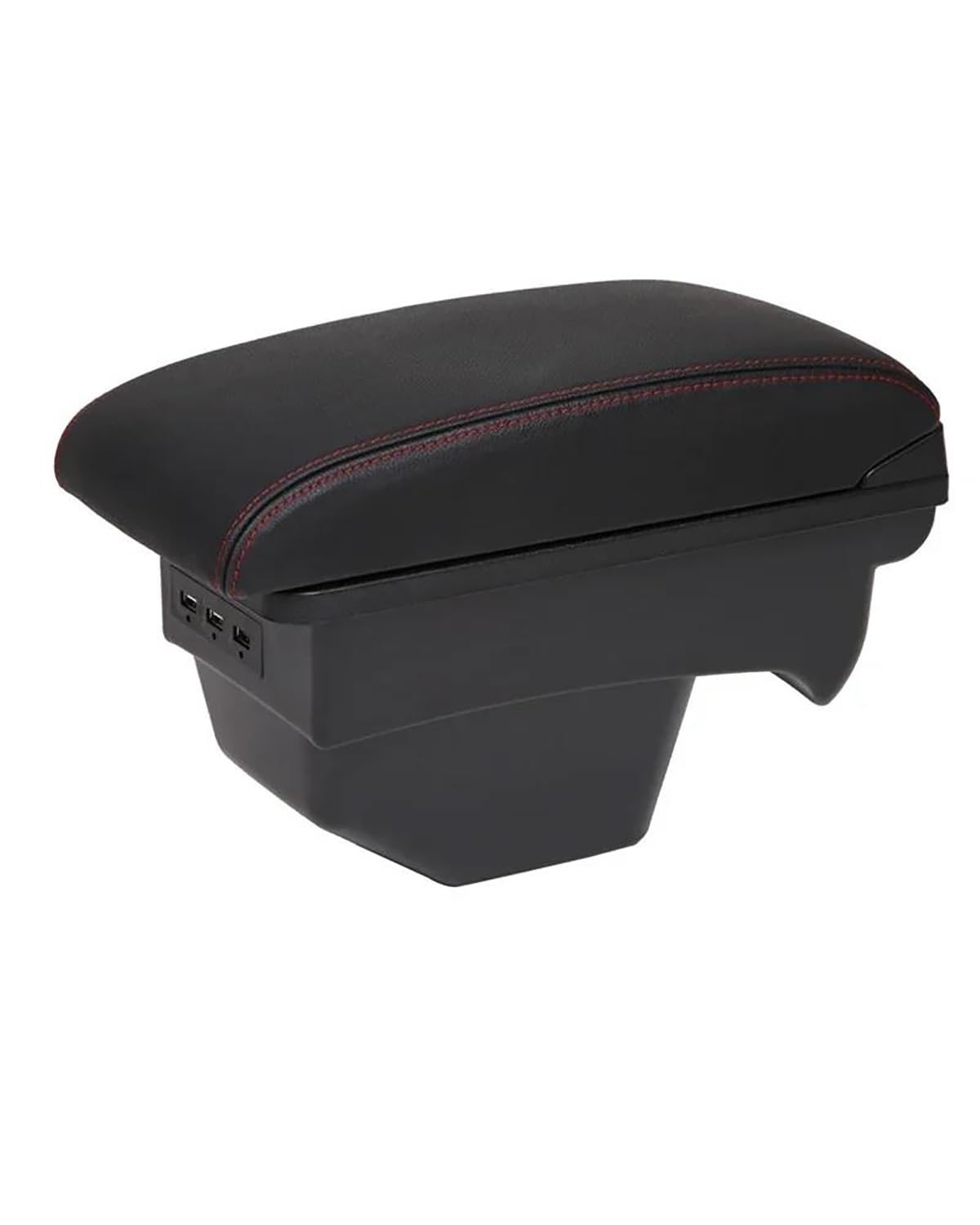 Mittelarmlehne Für 308 2008 2009 2010 2011 2012 T7 SW Für C4 2011 Auto Armlehne Box Retrofit Teile Zentrum Speicher Box USB Car Armrest Portable Handle(Leather R) von HUYHSD