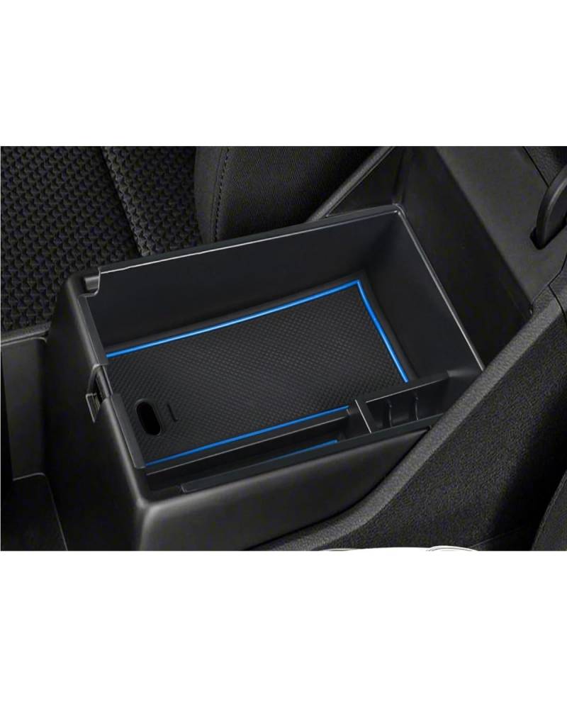 Mittelarmlehne Für Kia Für Sportage Für NQ5 2022 2023 Zentrale Steuerung Container Auto AccessoriesCar Zentrale Armlehne Lagerung Box Car Armrest Portable Handle(Blue) von HUYHSD