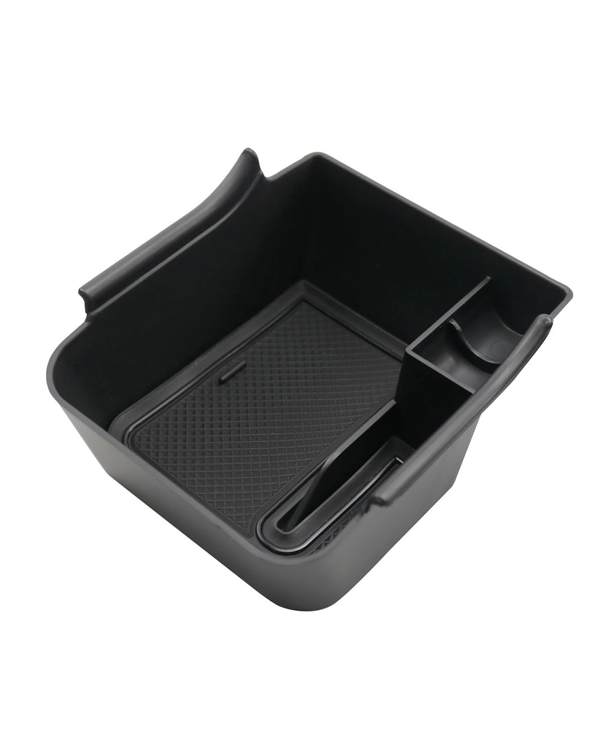 Mittelarmlehne Für Polo Für MK6 Für AW1 Für GTI 2018 2019 2020 2021 2022 2023 Zentrale Steuerung Container Auto InteriorCar Armlehne Lagerung Box Car Armrest Portable Handle(Black) von HUYHSD