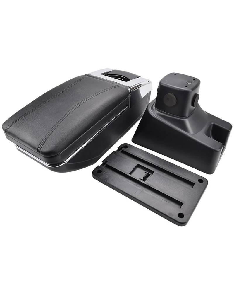 Mittelarmlehne Für Suzuki Für SX4 2007 2008 2009 2010 2011 2012 2013 Mittelkonsole Armlehne Zentral Schwarz Armlehne Box Car Armrest Portable Handle von HUYHSD