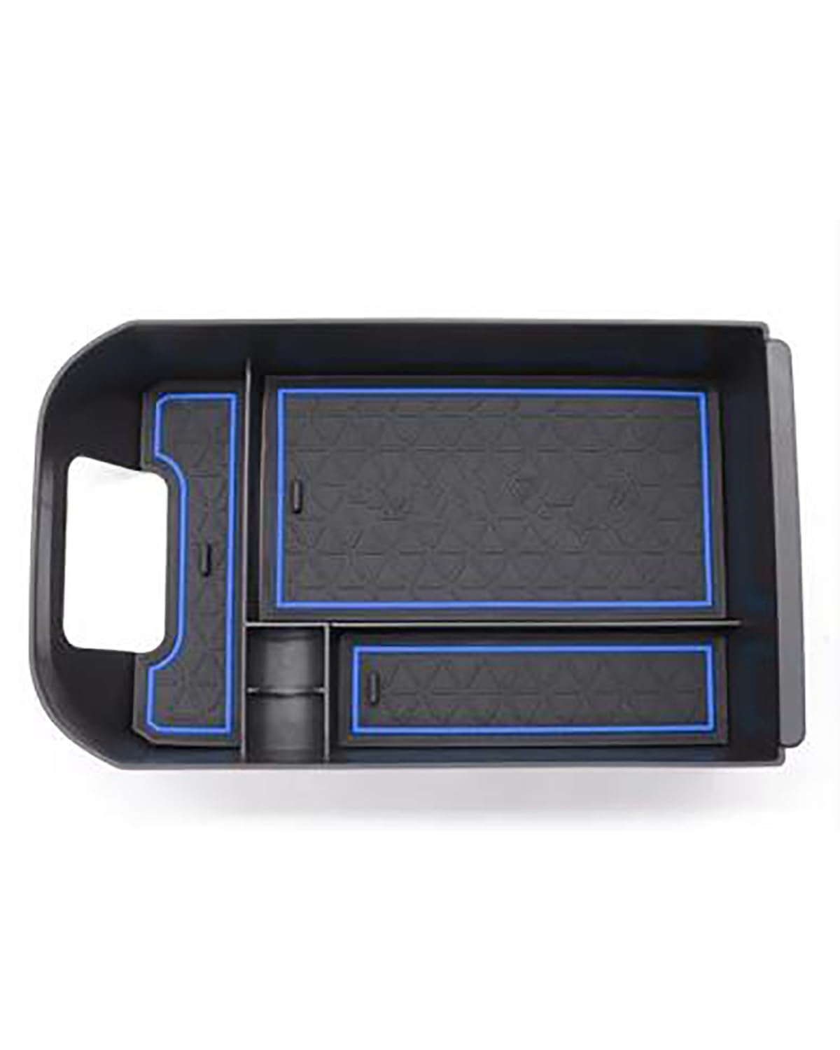 Mittelarmlehne Für ToyotaES Für RAV4 2019 2020 Zubehör Auto Styling Auto Zentrale Lagerung Box Armlehne Auto Handschuh Lagerung Box Car Armrest Portable Handle(Blue) von HUYHSD