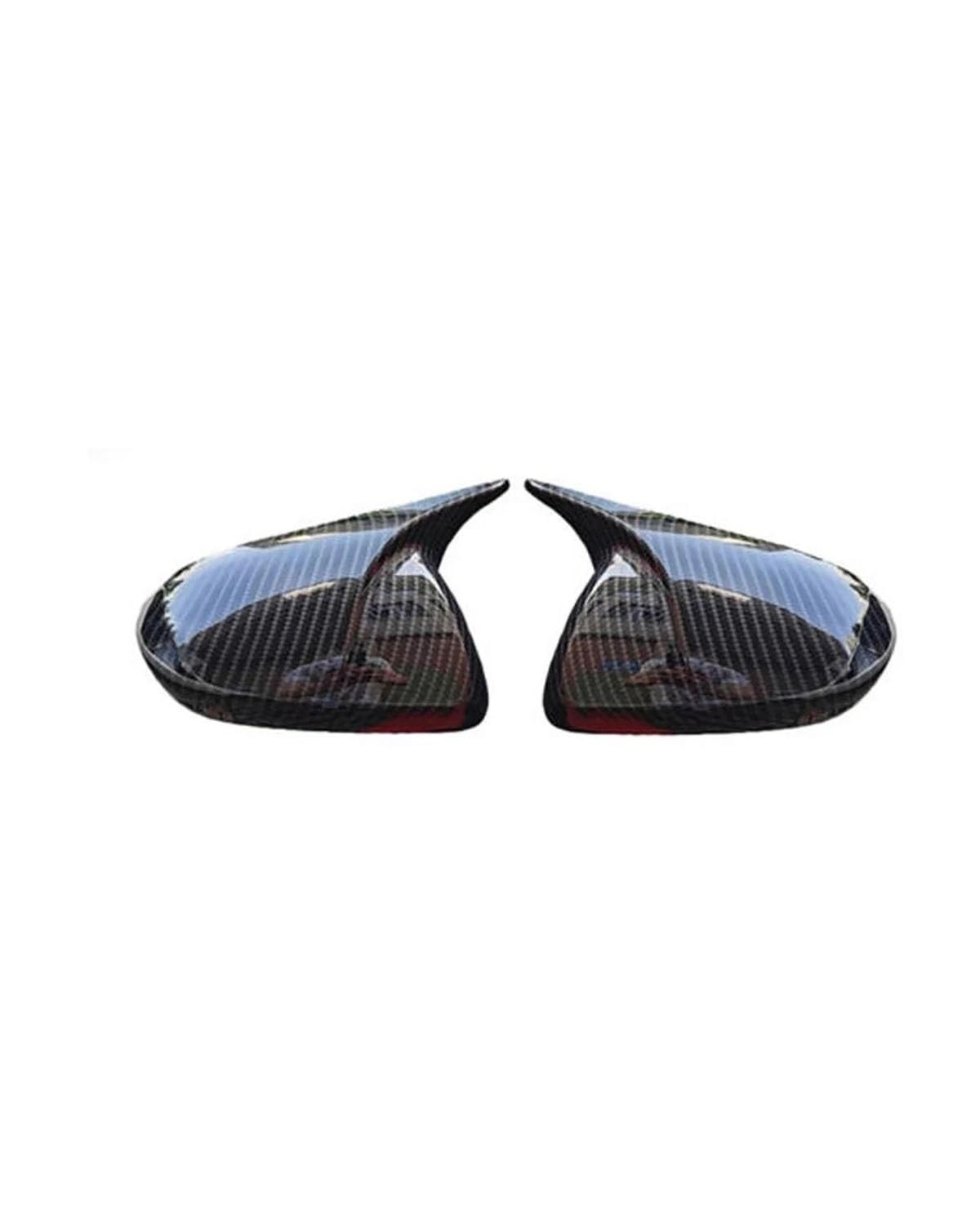 Spiegelkappen Für 3 2010-2013 6 2009-2011 Rückspiegel Seitenspiegel Abdeckung Flügelkappe Auto Außentür Rückansicht Fall Trim Carbon Fiber Look Auto Spiegelkappen(Type A Carbon) von HUYHSD