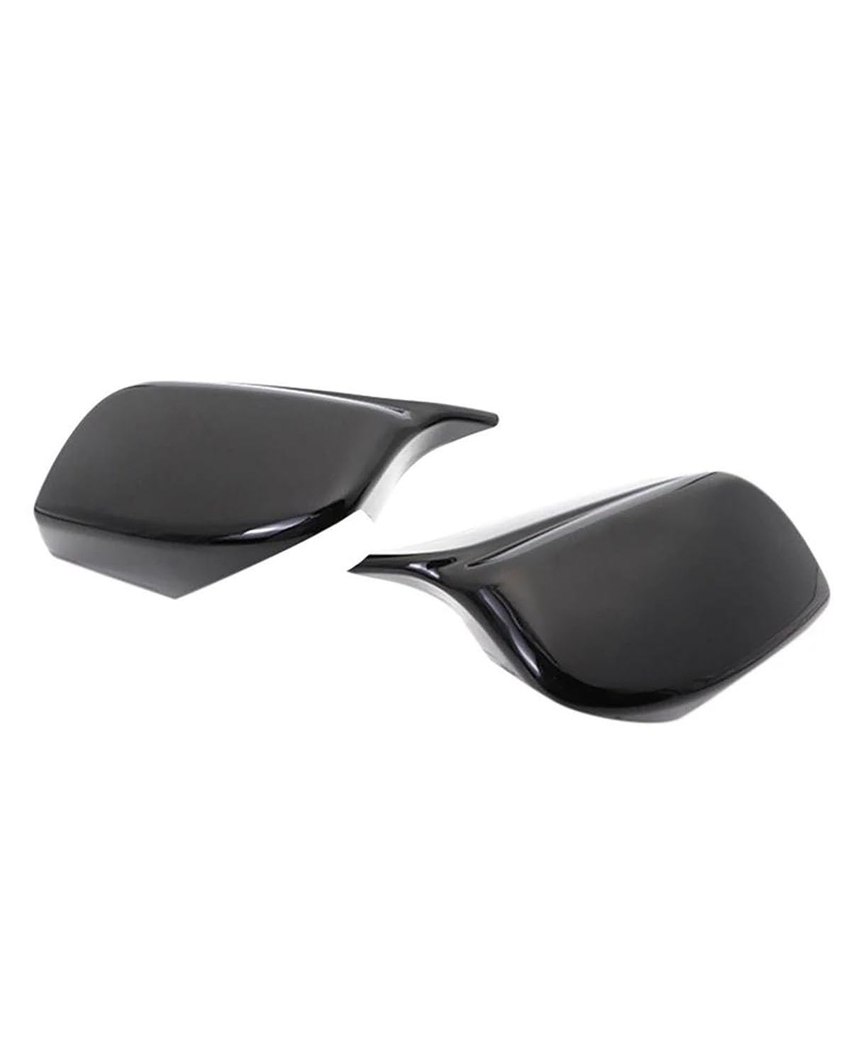 Spiegelkappen Für E60 Für E61 Für E63 Für E64 2003-2010 Auto Rückspiegel Seitenglas Spiegel Abdeckung Trim Hinten Spiegel Abdeckungen Ersatz Auto Spiegelkappen(Gloss Black) von HUYHSD