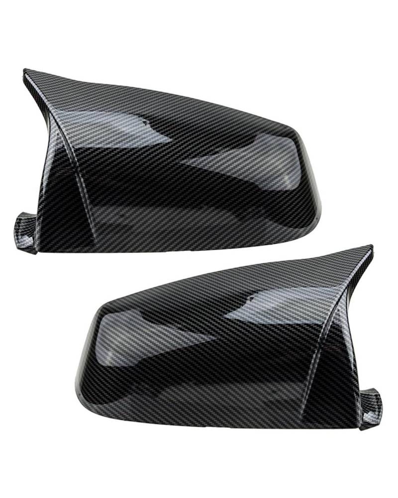 Spiegelkappen Für E60 Für E61 Für F10 F11 F01 F02 2008-2013 Autotür Seitenrückspiegel Abdeckkappe Verkleidung Carbon Fiber Style Auto Spiegelkappen von HUYHSD