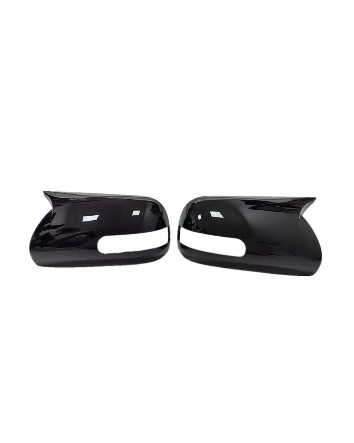 Spiegelkappen Für Toyota Für Mark X Für Reiz 2005-2009 Auto Rückspiegel Seitenspiegel Abdeckung Flügelkappe Außentür Rückansicht Fall Trim Auto Spiegelkappen(Type A Black) von HUYHSD