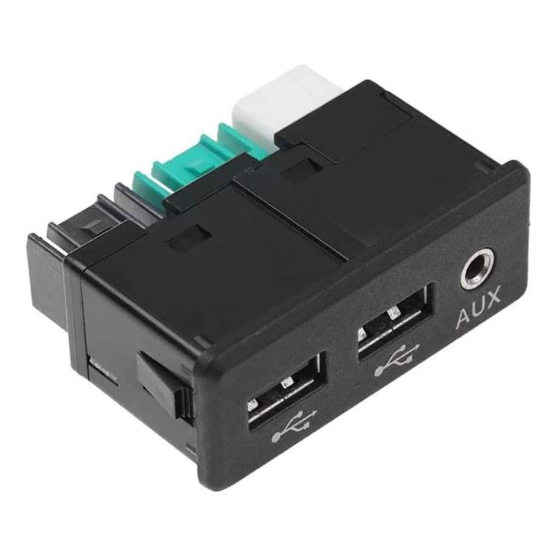 HVRFJXI Autozubehör USB Port Easy Installation USB Port Adapter Power Port Anschlussbaugruppe von HVRFJXI