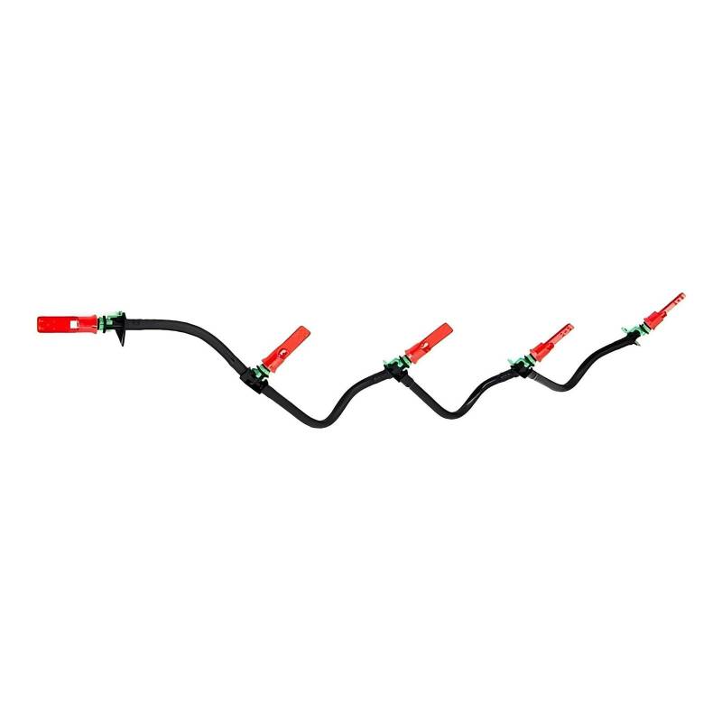 HVRFJXI Ölrücklaufschlauch Für 185209 1779762 9M5Q9K022BB Öleinspritzventile Leck Offs Überlaufrohr von HVRFJXI