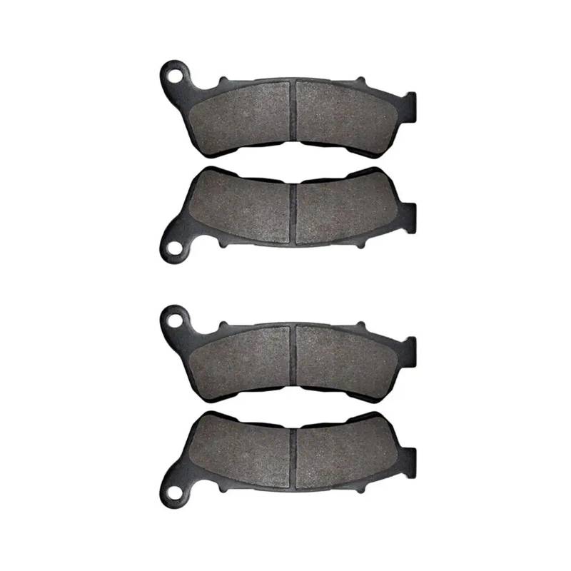 Motorrad Vorne Hinten Bremsbeläge Kit for VFR800 Abfangjäger 2006-2012 ST1300 ST1300A 2008-2013 XL1000 XL1000V(2 Pairs Front Pads) von HWDNQGH