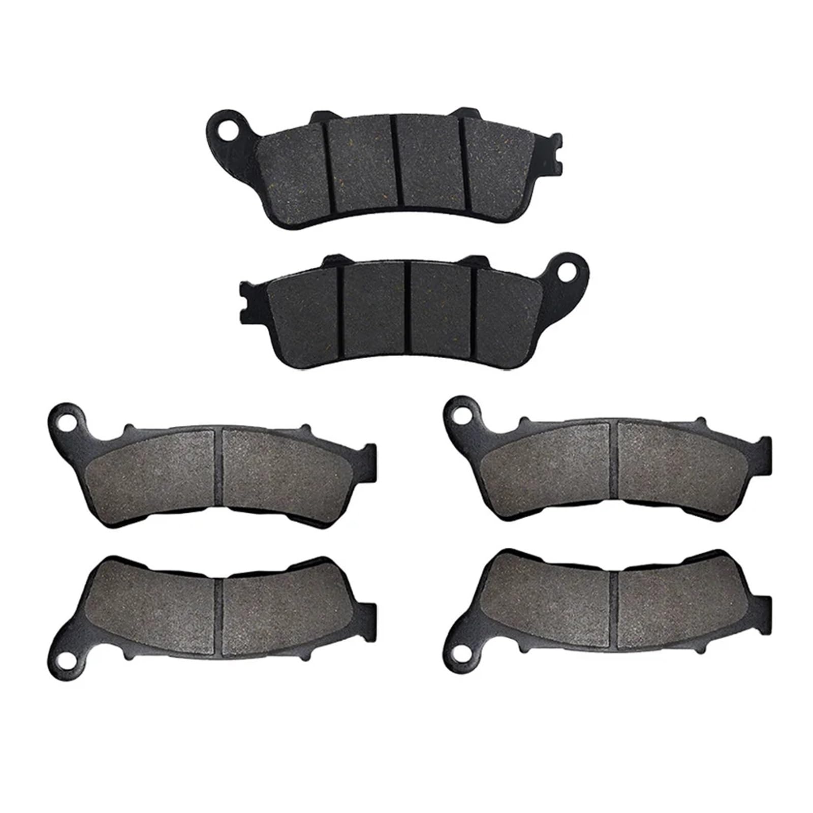 Motorrad Vorne Hinten Bremsbeläge Kit for VFR800 Abfangjäger 2006-2012 ST1300 ST1300A 2008-2013 XL1000 XL1000V(Front Rear Pads) von HWDNQGH