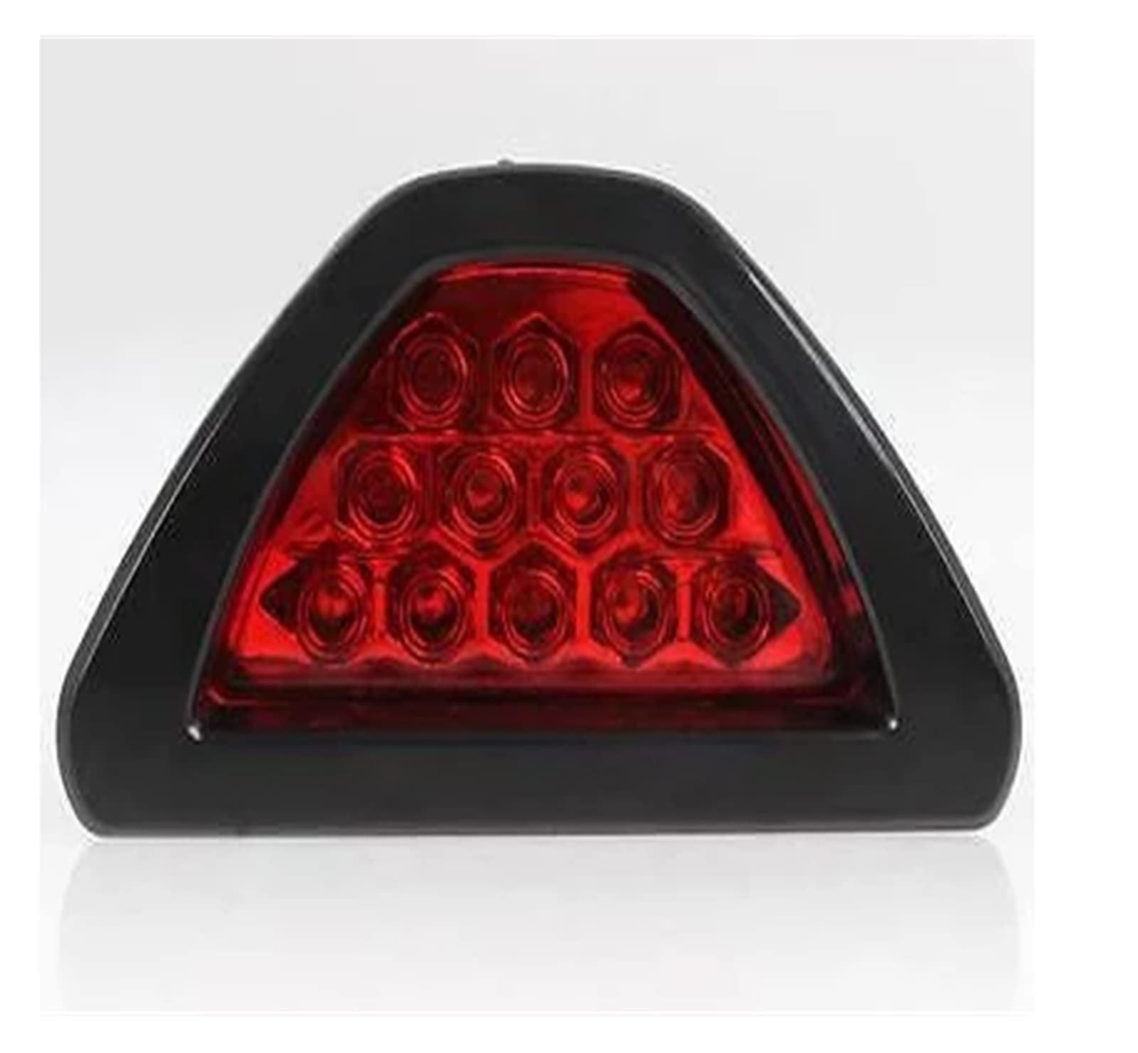 HWORKS Wasserdicht Rücklichter Bremslichter Universal F1 Style Rot Heckendstück Dritte Bremse Bremsleuchte Licht Auto von HWORKS