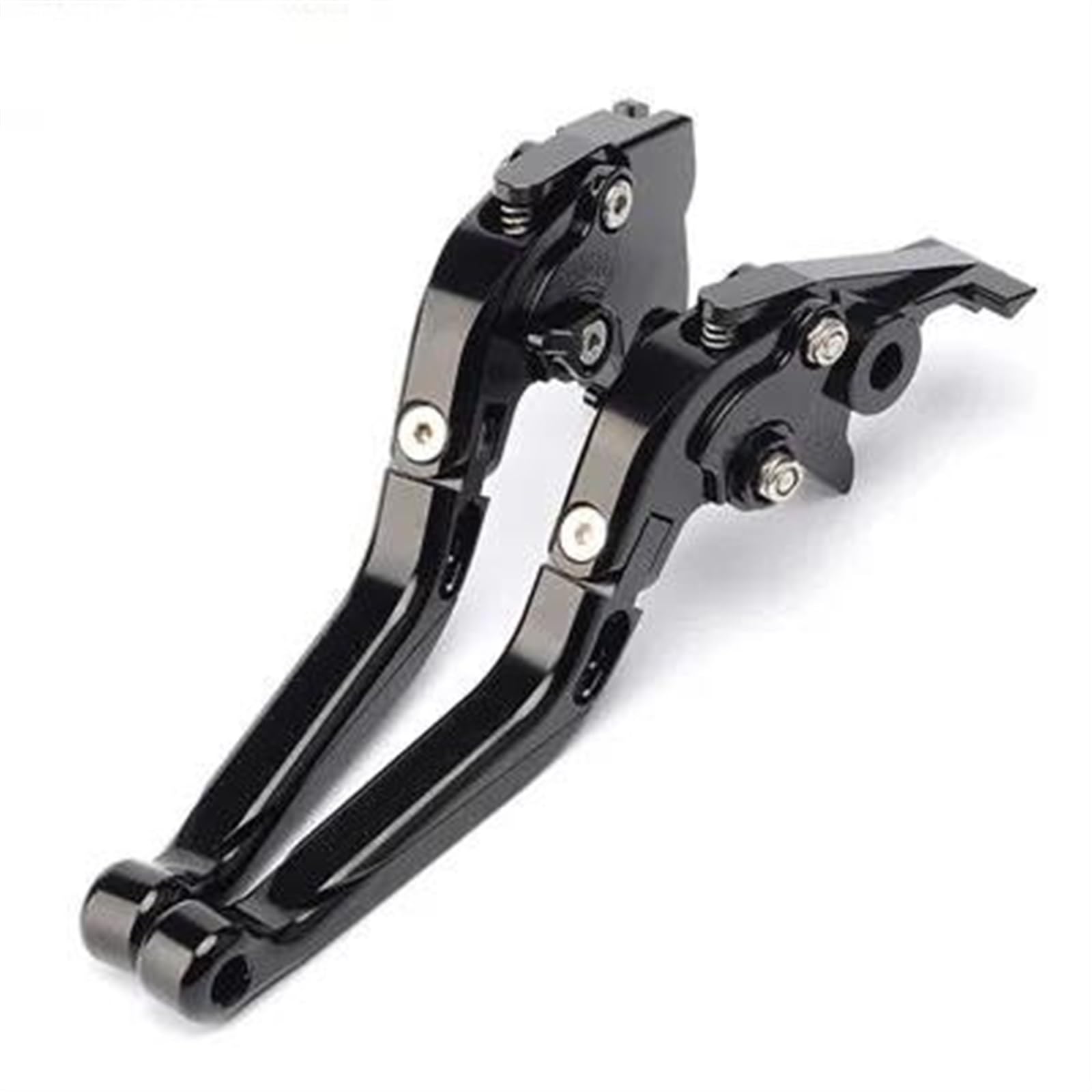 Kupplungshebel Bremshebel Kupplung Einstellbare Faltbare Ausziehbare Kupplung Für Kawasaki Für Ninja Für ZX6R 636 2019–2020 Motorrad-CNC-Aluminium-Bremshebel(Full Black) von HXCKBLBY