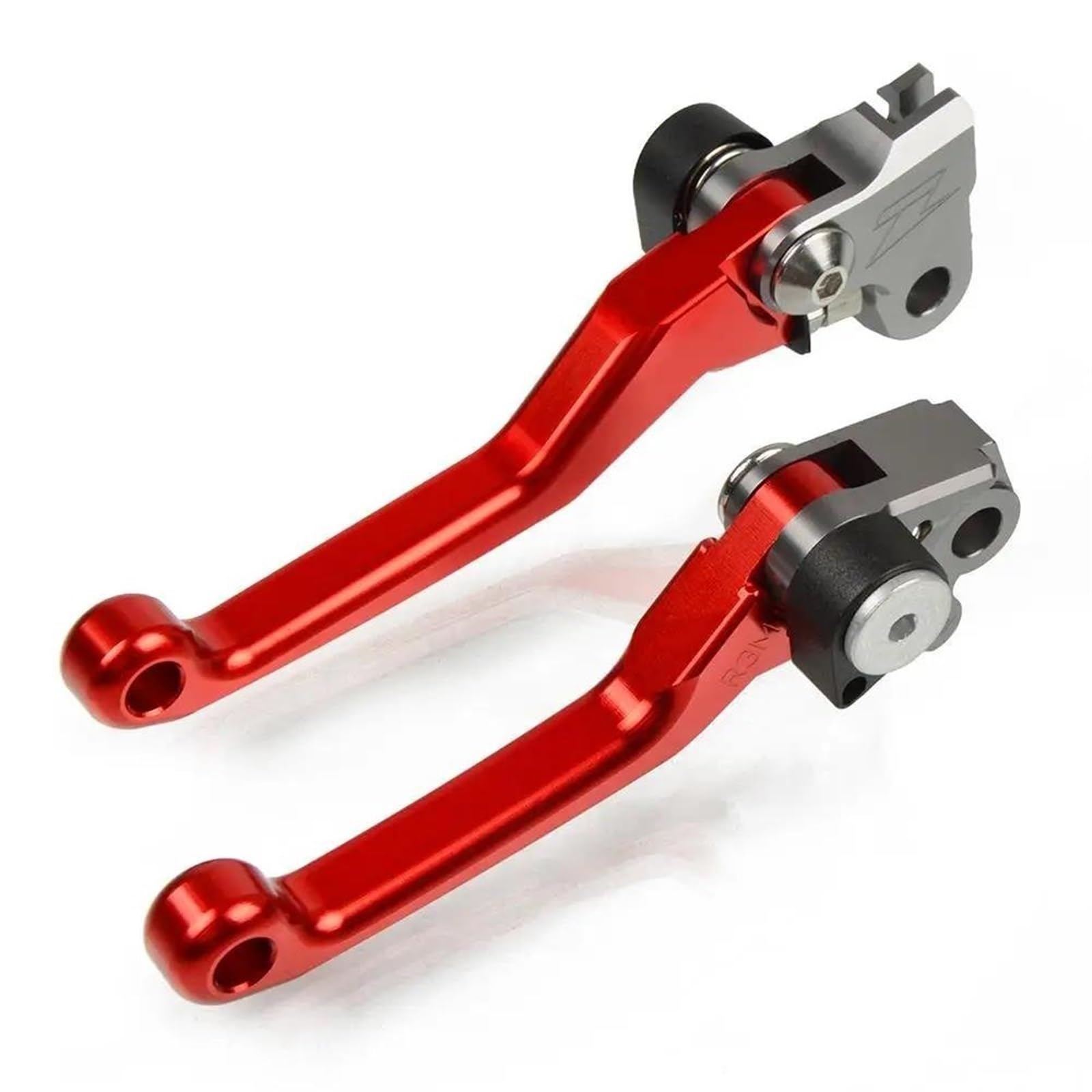 Kupplungshebel Bremshebel Kupplung FÜR Suzuki Für RM125 Für RM 125 2004-2008 Dirt Bike Pivot Bremse Kupplung Hebel Motocross Dirtbike Bremsen Hebel Teil(Red,B) von HXCKBLBY