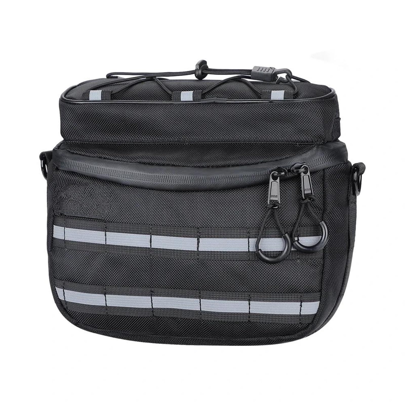 Motorbike Riding Bag Für BM&W Für Softail Sportster Universal Motorrad Lenker Werkzeugtasche Motorrad Fahrrad Gabel Tasche Lenker Lagerung Tasche Motorcycle Side Bag von HXCKBLBY