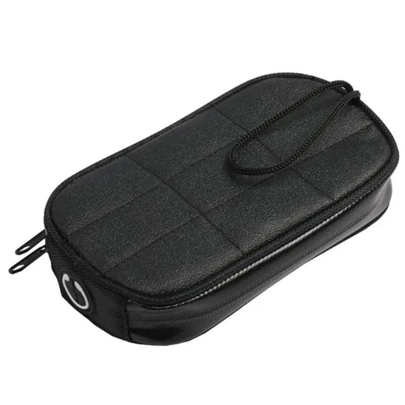 Motorbike Riding Bag Für Handy Fall Für Motorrad Halter Halterung Dropshipping Universal Schwarz Motorrad Taschen Magnetische Gas Tank Klar Motorcycle Side Bag von HXCKBLBY