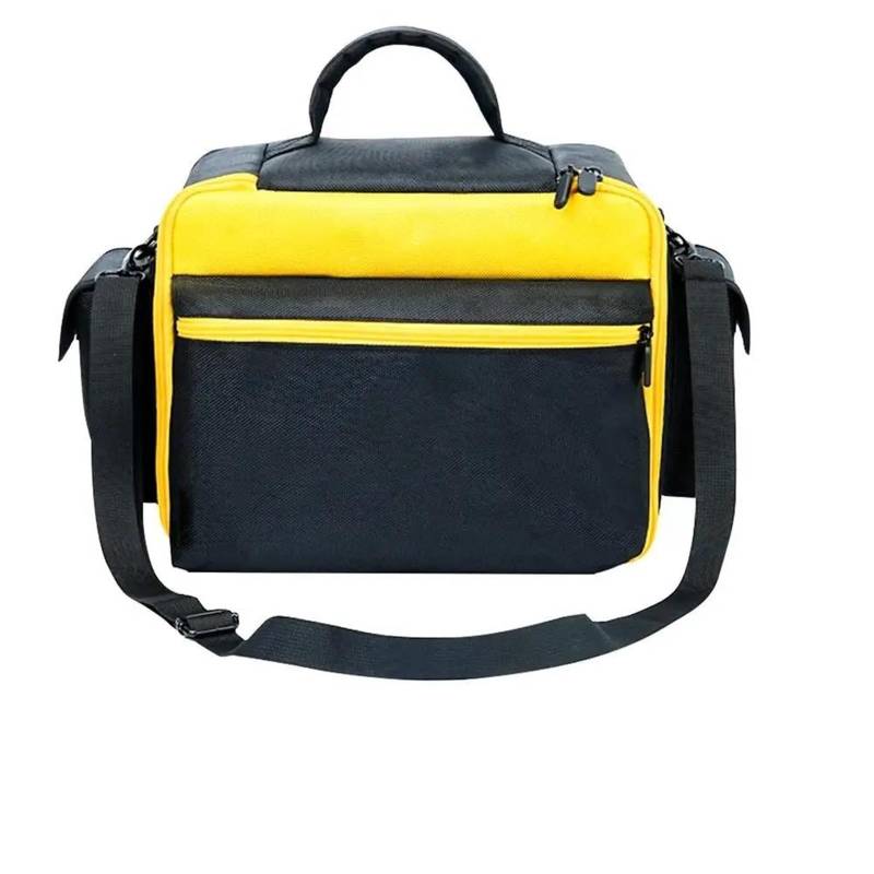 Motorbike Riding Bag Für Mini Auto Luft Kompressor Auto Zubehör Aufblasbare Pumpe Fall Tragbare Auto Reifen Inflator Tasche Harte Reise Tragetasche Motorcycle Side Bag von HXCKBLBY