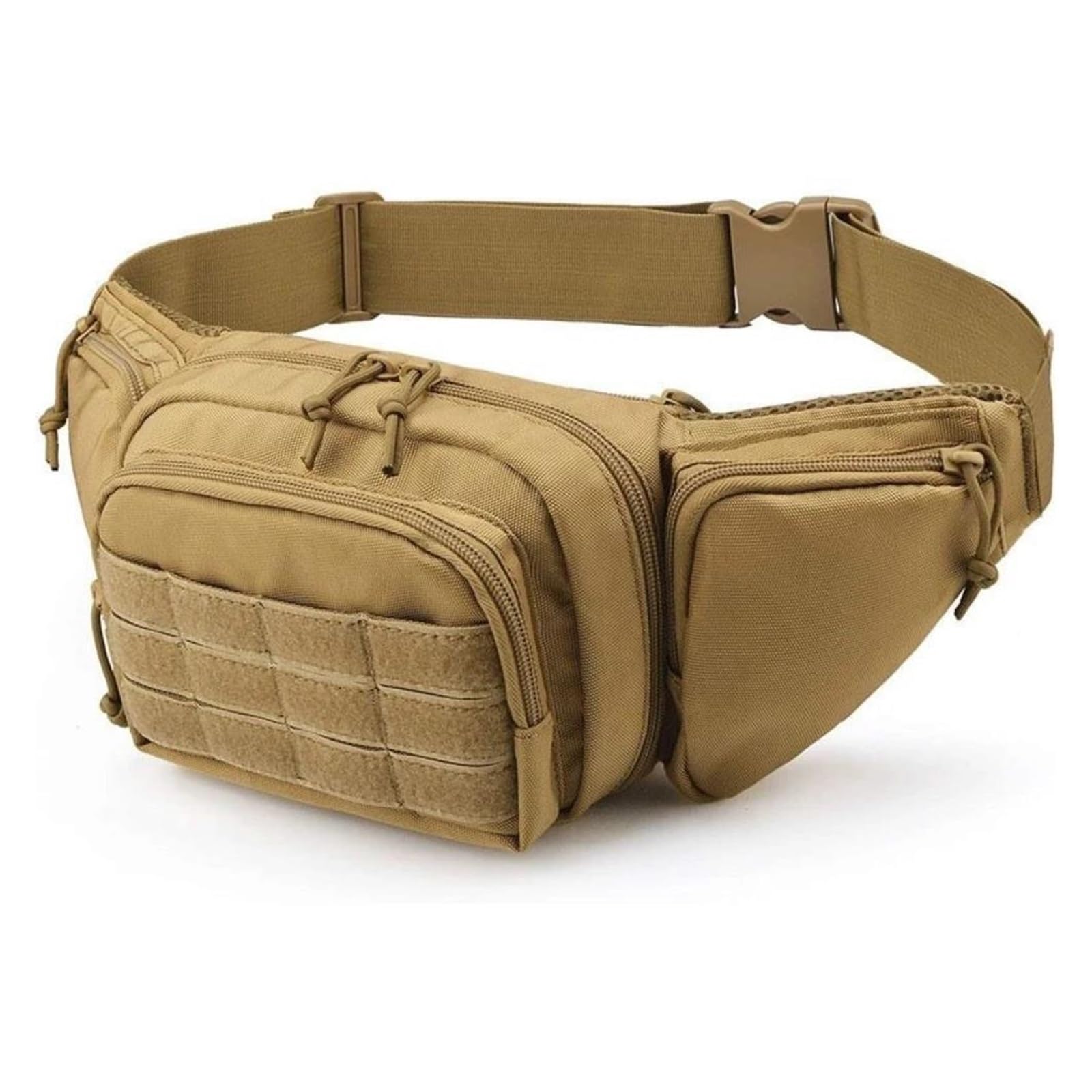 Motorbike Riding Bag Motorrad Fahrer Sport Klettern Camping Nylon Männlichen Werkzeug Sling Brust Hüfte Bum Tasche Männer Taille Fanny-Pack Gürtel Tasche Motorcycle Side Bag(Khaki) von HXCKBLBY