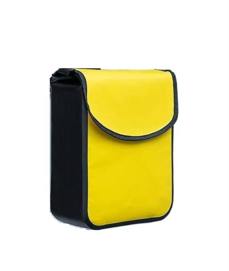 Motorbike Riding Bag Motorrad Seitentasche wasserdichte Motorrad Rahmentasche Reise Hängegepäck Elektrisches Fahrrad Pendler Lenker Pack Motorcycle Side Bag(Yellow) von HXCKBLBY