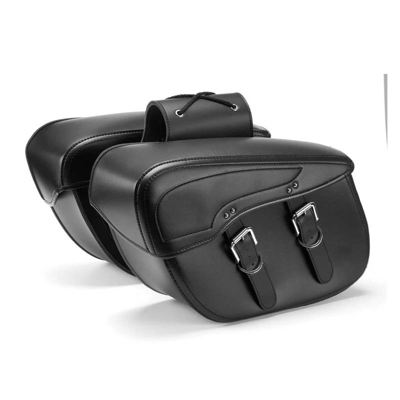 Motorbike Riding Bag wasserdichte Motorrad-Satteltasche, Motorrad-Seitensatteltasche Für Touring Street Glide, Für Electra Glide, Für Sportster 883 1200 Motorcycle Side Bag(410mm) von HXCKBLBY