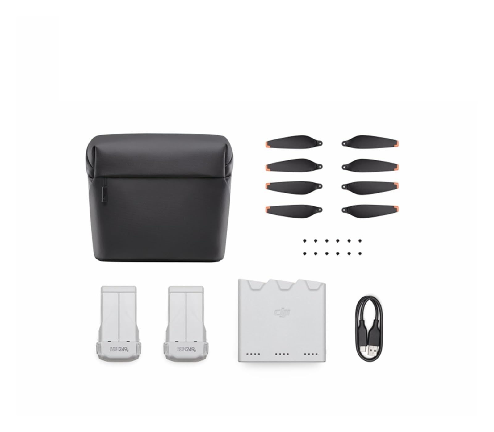 Kompatibel Mit DJI Mini 3 Pro, Fly More Kit Plus Enthält Zwei Intelligente Flugbatterien Und Bietet Eine Maximale Flugzeit Von 47 Minuten(Fly More Kit) von HXLXFC