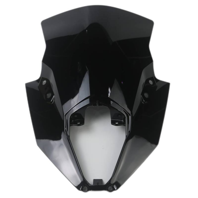 Für Kawasaki Ninja 650 EX650 ER-6F ER6F 2020 2021 2022 Bildschirm Motorrad Windschutzscheibe Windschutzscheibe Verkleidung Schwarz Ninja650 ER 6F (Schwarz) von HXMT