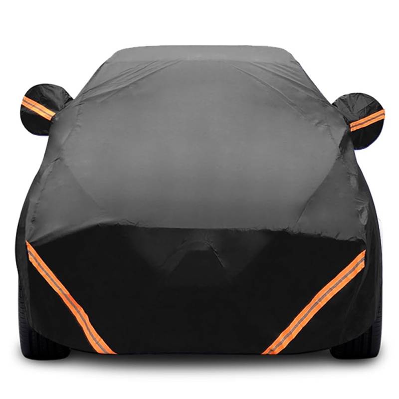 Autoabdeckung Für Chevrolet Camaro ZL1 2012-2023 | wasserdichte, Winddichte Autoabdeckung Für Den Außenbereich, Sonnenschutz, UV-Schutz, Vollständige Außenabdeckungen HXQSL(Black) von HXQSL