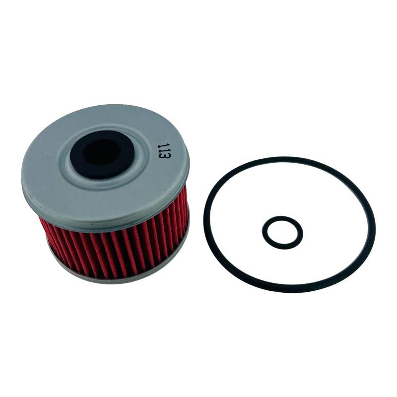 Motorrad-Ölfilter for ATC250 ES Big Red 85–87 ATC350 85–86 TRX250 Fourtrax 85–92 TRX300 2WD EX Sportrax FW 4WD X-9(1pc) von HXRAXINWN