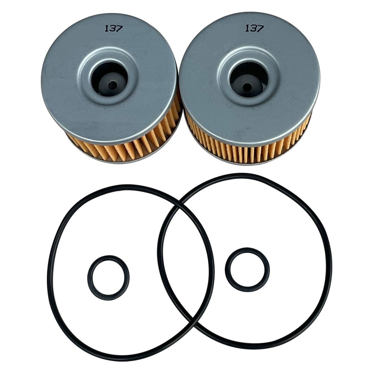 Motorrad-Ölfilter for DR650 90–19 DS650 92–93 LS650 Savage 86–09 S40 Boulevard 05–19(2pcs) von HXRAXINWN