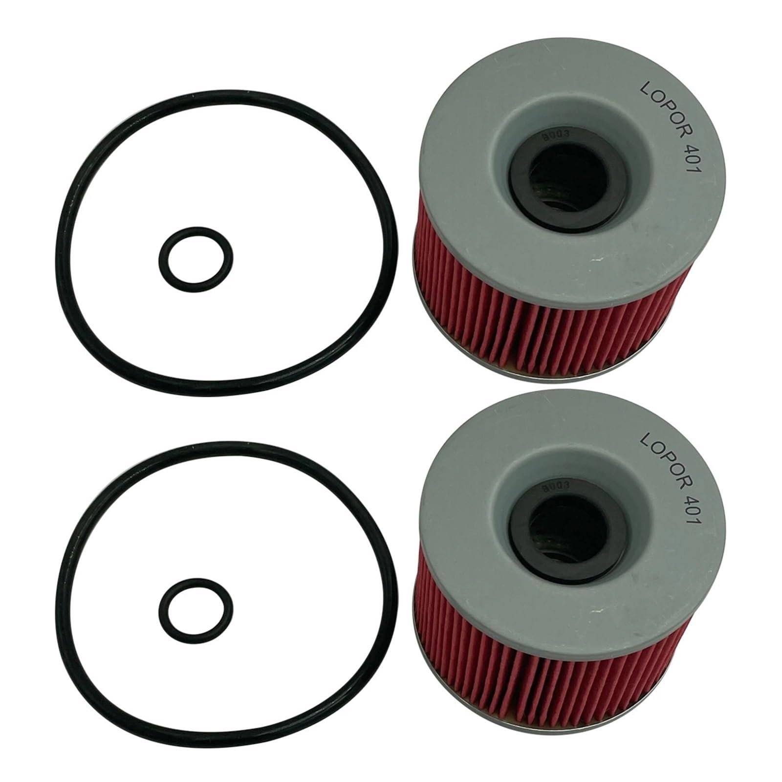 Motorrad Ölfilter for EL250 EX250 KLE250 Z400 ZR400 ZX400 KZ440 Z440 Z500 KZ550 Z550 ZR550 ZX550 ZL600 ZX600 KR650(2pcs) von HXRAXINWN