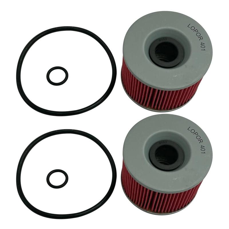 Motorrad-Ölfilter for KZ650 Z650 KZ750 Z750 ZR750 Z750 ZX750 Z900 ZL900 ZX900 KZ1000 Z1000 ZG1000 ZL1000 ZX1000(2pcs) von HXRAXINWN