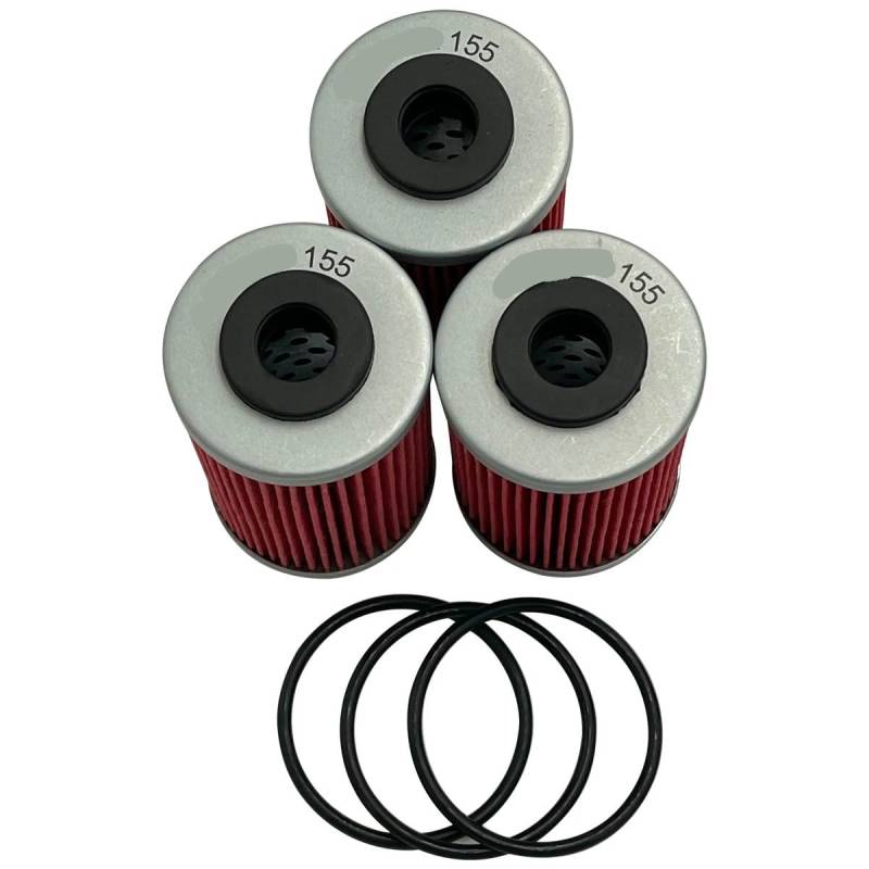 Ölfilter for 125Svartpilen 21-22 200Svartpilen 20-22 250Svartpilen 20-22 401Svartpilen 18-22 401 Vitpilen 18-22(3pcs) von HXRAXINWN