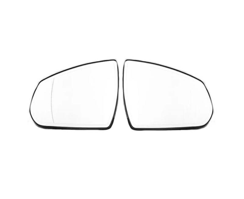 Außenspiegel Spiegelglas Auto Außen Seite Reflektierende Glas Objektiv Rückspiegel Linsen Mit Heizung Für C&adillac Für SRX 2014 2015 2009 2010 2011 2012 2013 Spiegelglas Ersatz(2PCS Left and Right) von HXVGEGKPYK