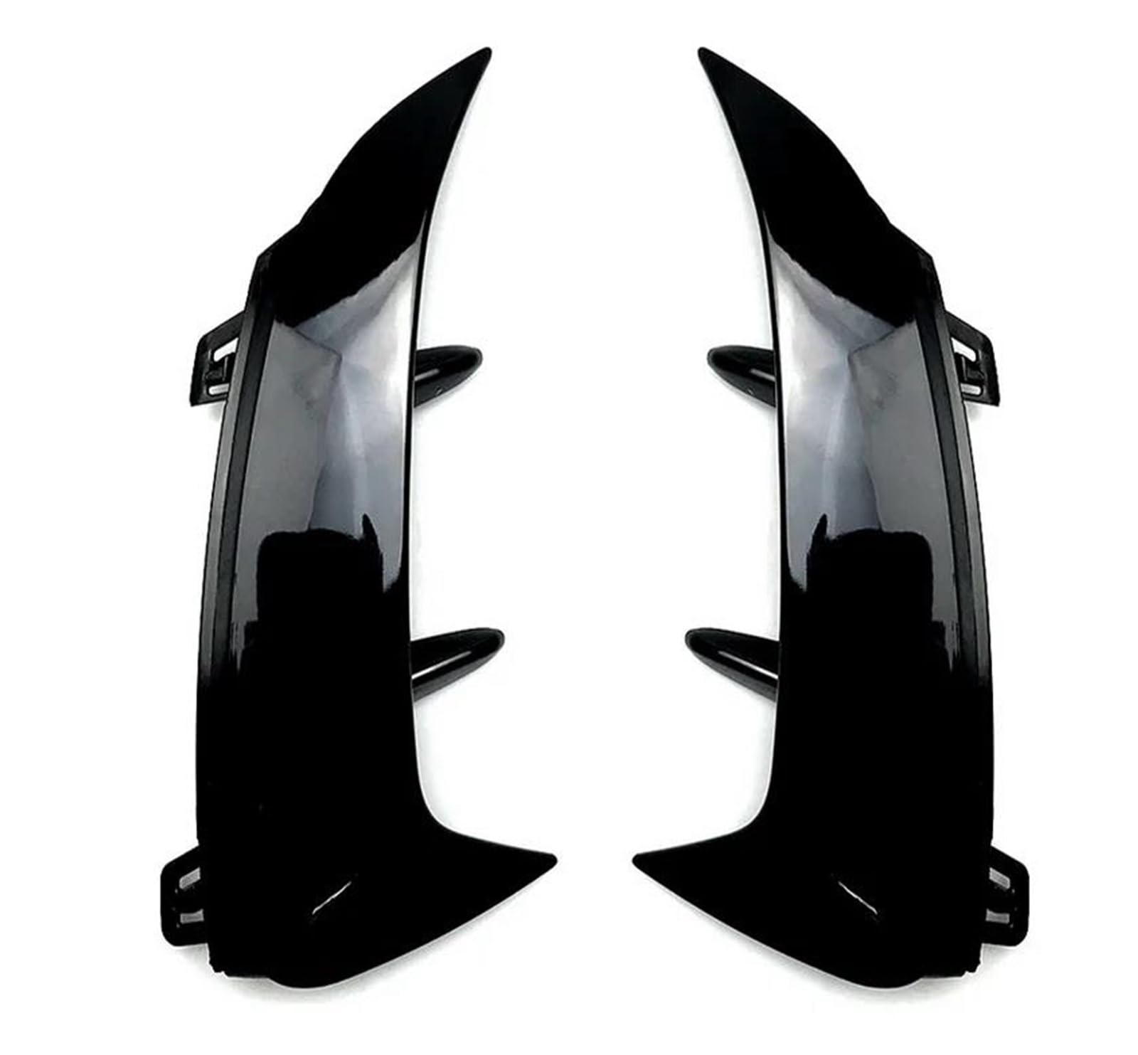 Auto Spoilerflügel Für A-Klasse W177 A180 A200 A250 Für S&Port Fließheck 2019 U&p Auto Hinten Canards ABS Schwarz Air Fender Scoop Spoiler Heckspoilerlippe(Glossy Black) von HXVGEGKPYK