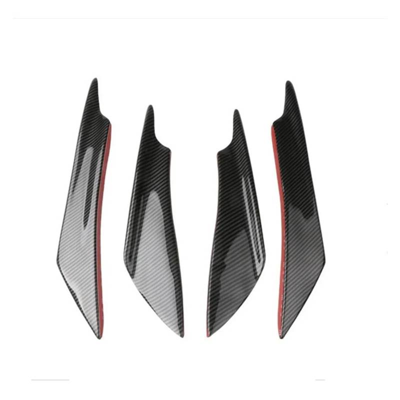 Auto Spoilerflügel Für P&olo Für G&olf 4 6 5 7 Für J&etta MK5 MK6 Für P&olo Für P&assat B5 B6 B7 Auto Front Stoßstange Lip Dekoration Diffusor Splitter Spoiler Heckspoilerlippe(Carbon Fiber) von HXVGEGKPYK