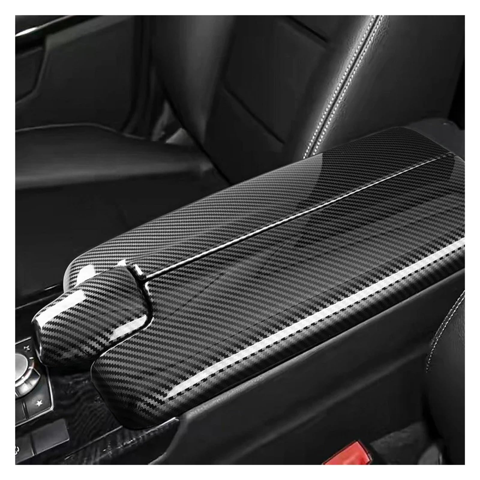 Center Konsole Trim Für E Für C&LS Klasse W212 W218 E200 E260 E300 CLS260 2012 2013 2014 2015 2016 2017 Auto Zentrale Steuerung Armlehne Aufbewahrungsbox Panel Trim Interieur Control Panel(Carbon Fibe von HXVGEGKPYK