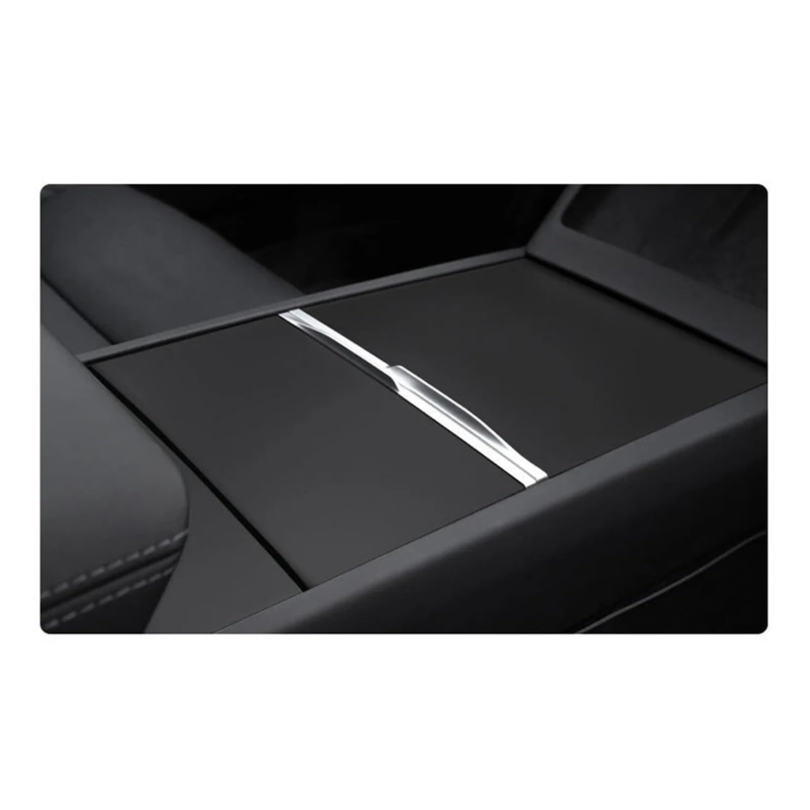 Center Konsole Trim Für T&esla Für Modell 3 Highland 2024 Auto Center Console Panel Aufkleber Wildleder Film Carbon Zentrale Steuerung Abdeckung Interieur Control Panel(Matte Black) von HXVGEGKPYK