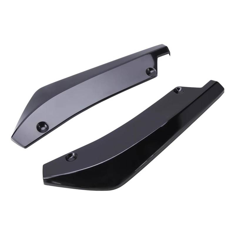 Dachspoilerflügel Diffusor Canard Wrap Spoiler Seite Auto Hinten Stoßstange Splitter Fender Rock Lip Canard Protector Für S&ubaru Für I&mpreza Für W&rx Für S&ti Heckspoiler Heckflügel(Black) von HXVGEGKPYK