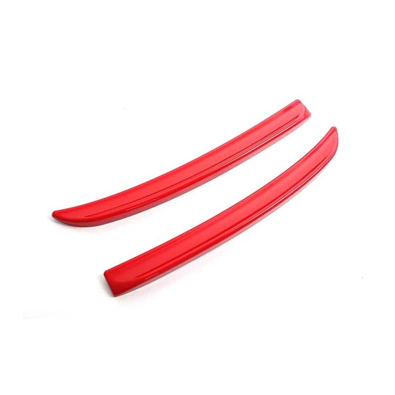 Dachspoilerflügel Für C&ooper F56 F55 Lip Fins Spoiler Red Carbon Schwarz Auto Heckspoiler Verlängerung Farbe Auto Teil Styling 2pcs Heckspoiler Heckflügel(1) von HXVGEGKPYK