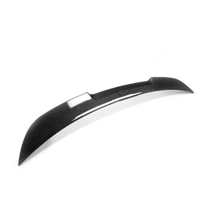 Dachspoilerflügel Für E60 520i 530i 535i 540i 550i M5 2004 2005 2006 2007 2008 2009 2010 Stamm Dach Boot Lip Spoiler Flügel Tuning Auto Heckspoiler Kappe Hinten Heckspoiler Heckflügel(Carbon Look) von HXVGEGKPYK